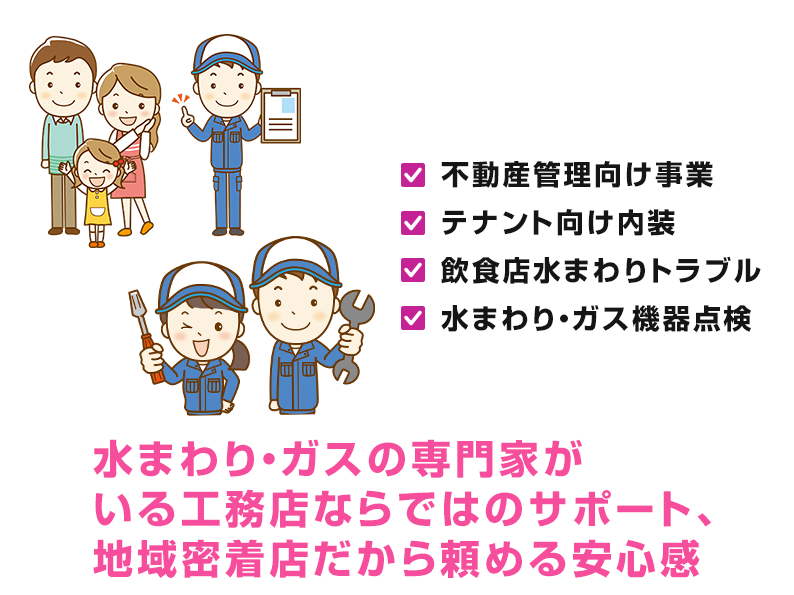 飲食店水まわり